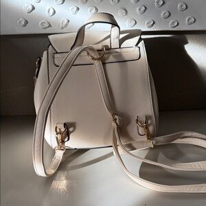 Elegant Cream Women's Backpack
